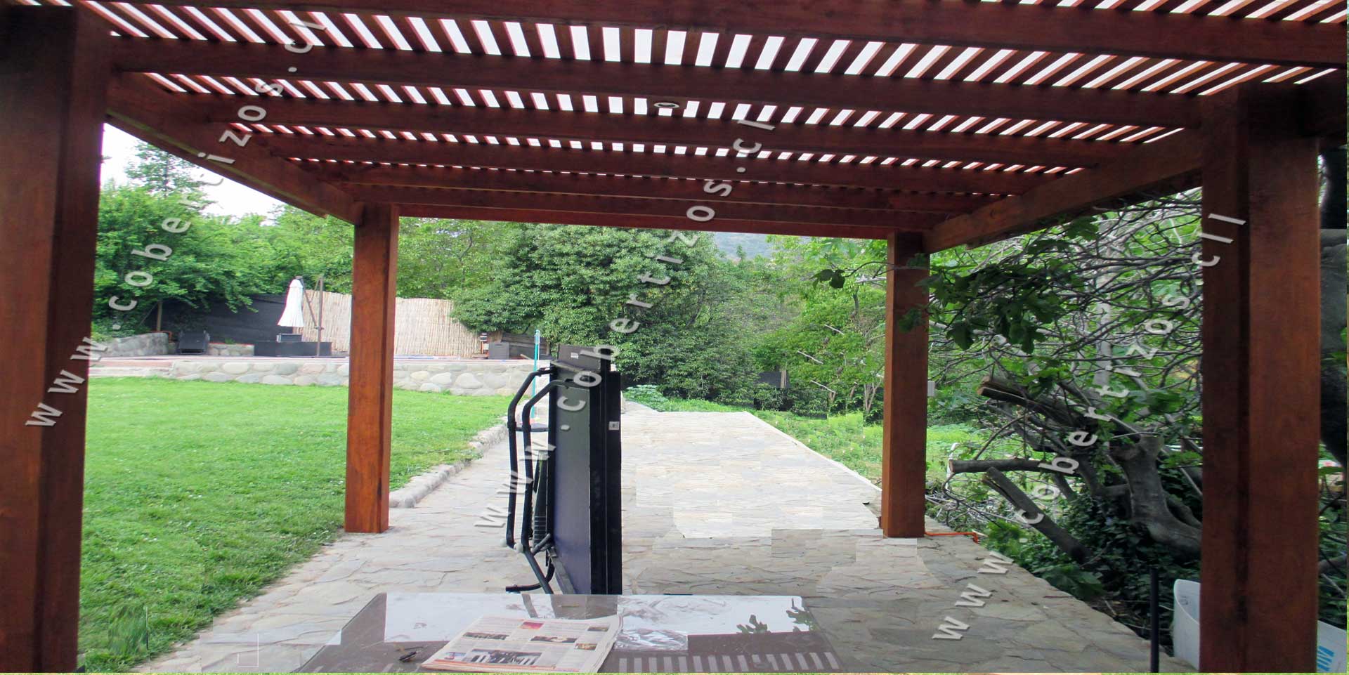 Pergolas de Madera, Techos de Terrazas, Pergolas |Itamar