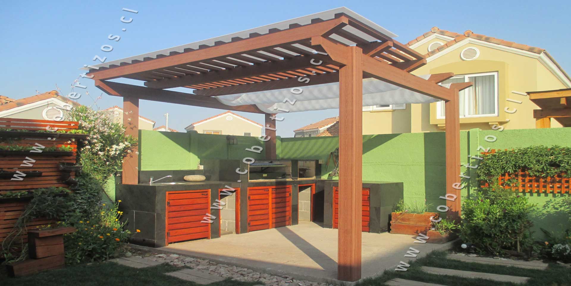 Cobertizos de WPC, simil madera |Cobertizos