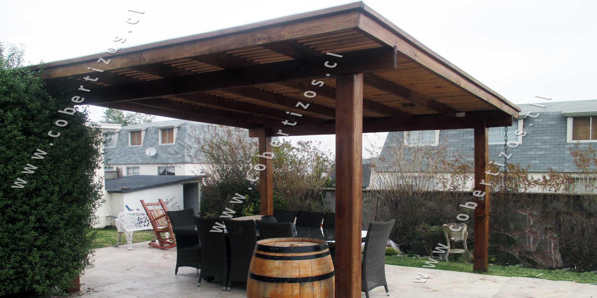 Pergolas de Madera, Techos de Terrazas, Pergolas |Itamar