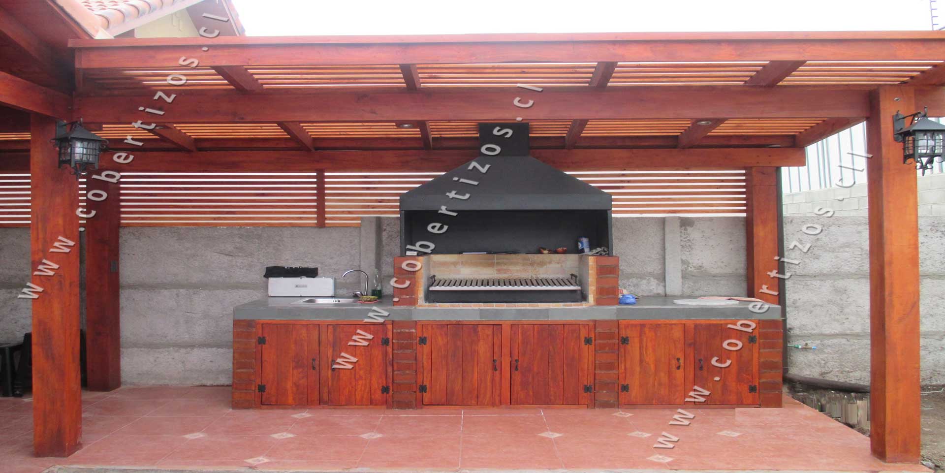 Construccion pergolas de madera