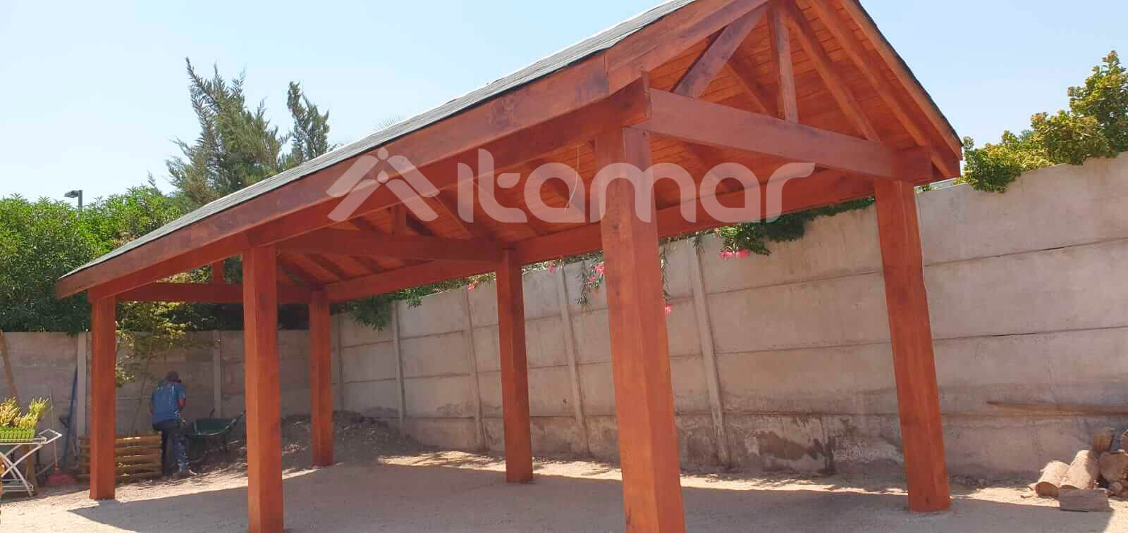 cobertizos de madera